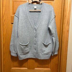 Abound Light Gray Women's Cardigan
